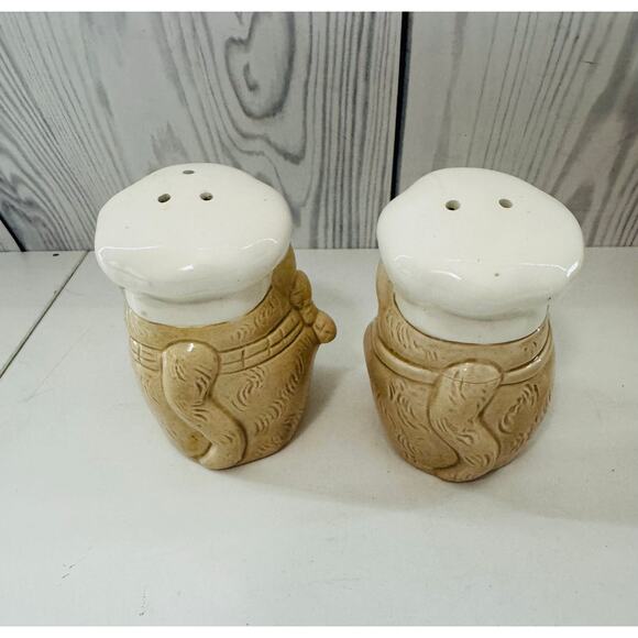 VTG Enesco 1982 Japan Cat Set - Salt & Pepper Shakers, Toothpick, Creamer/Sugar - Picture 3 of 8